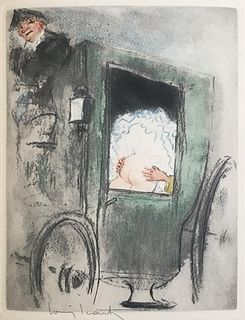 Louis Icart - In the Coach