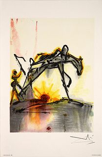 Salvador Dali (After) - The Horse of Labor