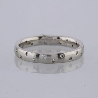 Invisible Set Diamond Band Ring