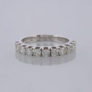 1.0 Carat Diamond Half Eternity Ring