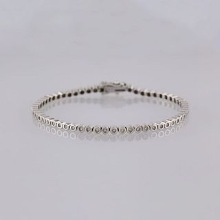 1.0 Carat Diamond Line Bracelet