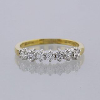 0.35 Carat Diamond Seven Stone Ring