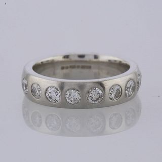 Rubover Set Diamond Band Ring
