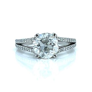 DANIEL K. Platinum GIA Certified 1.93 Ct. Diamond Ring