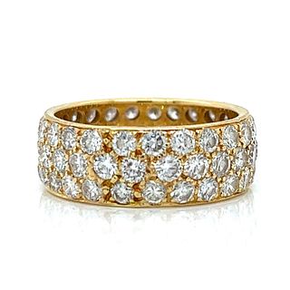 18K Yellow Gold 4.50 Ct. Diamond Ring