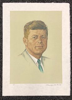 Norman Rockwell - Portrait of John F. Kennedy