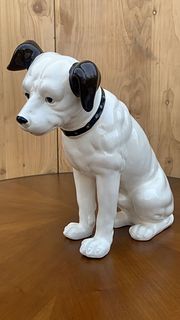 Vintage Ceramic RCA Victor His Masters Voice Nipper Dog Figurine