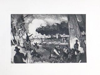 Paul Cezanne (after) - La Promenade