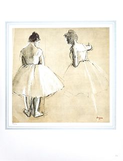 Edgar Degas (After) - Deux danseuses