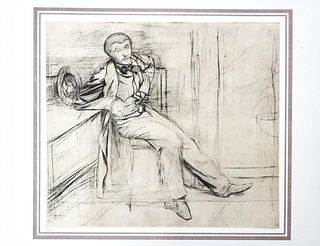 Edgar Degas (After) - Le peintre J. J. Tissot