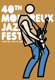 Julian Opie - Montreaux Jazz Festival 2006