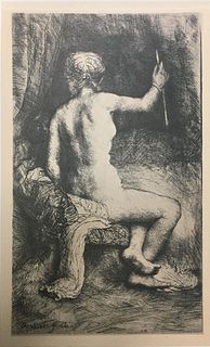 Rembrandt van Rijn (After) - Woman with the Arrow