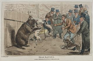 Henry Alken - Bear Baiting