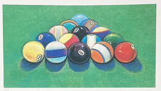 Wayne Thiebaud - Game Balls