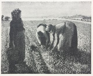 Camille Pissarro (After) - La Recolte