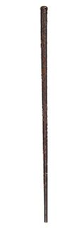383. Gettysburg Culps Hill Folk-Art Cane – Ca. 1875 – A civil war relic cane which has “Gettysburg July 23, 1863 Lincol