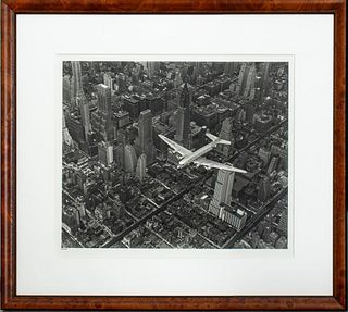 After Margaret Bourke-White "DC-4 Flying..." Print