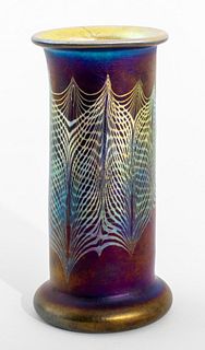 Louis Comfort Tiffany Favrile Glass Vase, 1907