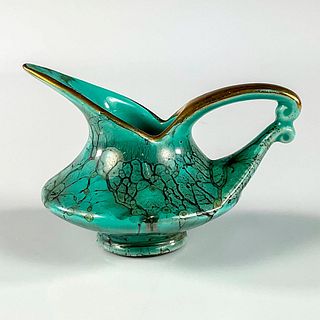 Mid-Century Delft Hand Painted Porcelain Pitcher Shaped Vase
