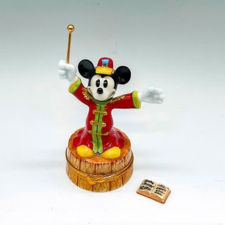 Artoria Limoges Disney Porcelain Mickey Mouse Trinket Box