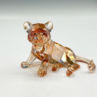 Swarovski Crystal Figurine, Tiger Cub Sitting