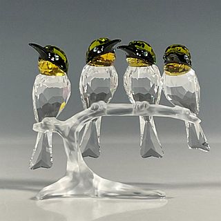 Swarovski Crystal Figurine, Bee-Eaters