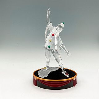 2pc Swarovski Crystal Figurine, Masquerade Pierrot + Base