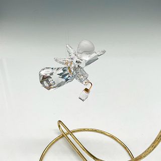 Swarovski Crystal Ornament, Angel Holding Lantern
