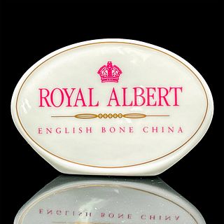 Royal Albert English Bone China Display Sign