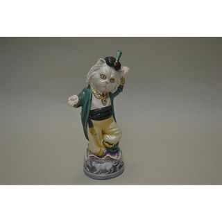 Bronte Porcelain Persian Cat Candle Extinguisher