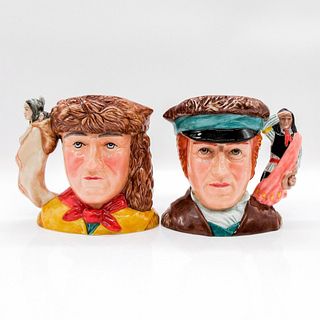 Meriwether Lewis and William Clark Pair D7235 & D7234 - Mid - Royal Doulton Character Jug