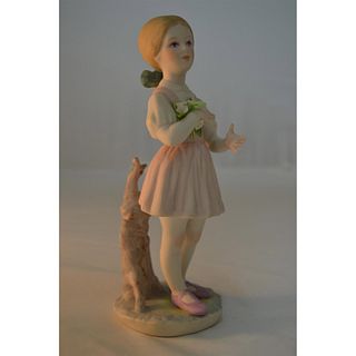 Cybis Porcelain Heidi Figurine