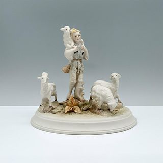 Cybis Porcelain Nativity Figurine, Shepard with Flock