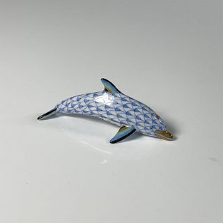 Herend Porcelain Figurine, Miniature Dolphin