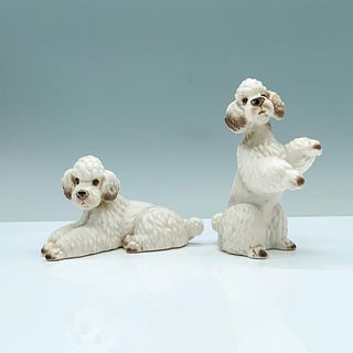 Pair of Lefton Poodle Figurines
