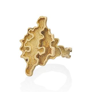 ANDREW GRIMA YELLOW GOLD RING