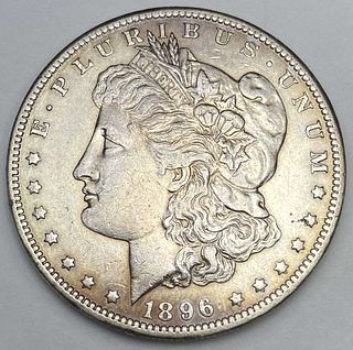 1896-O Morgan Silver Dollar XF