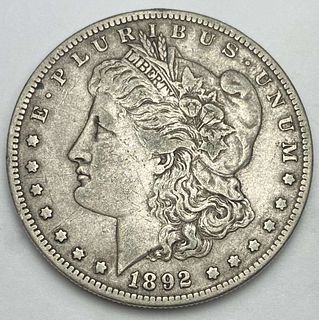 1892-S Morgan Silver Dollar XF