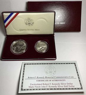 1998-S Kennedy Collector's Silver Set (2-coins)
