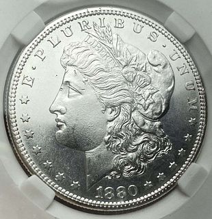 1880-S Morgan Silver Dollar MS67 PL