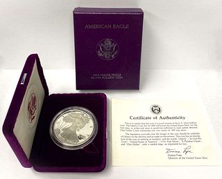First Year 1986-S American Silver Eagle PF69+