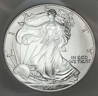 1998 American Silver Eagle NGC MS69