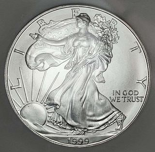 1999 American Silver Eagle NGC MS69