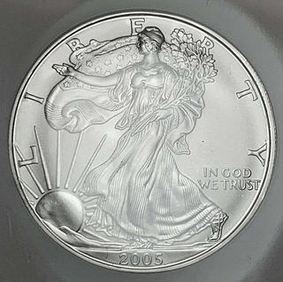 2005 American Silver Eagle NGC MS69 