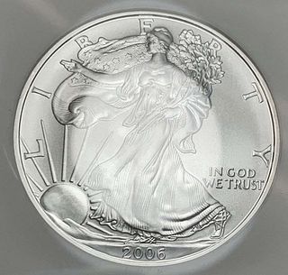2006 American Silver Eagle NGC MS69 First Strikes