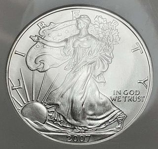 2007 American Silver Eagle NGC MS69 Early Releases