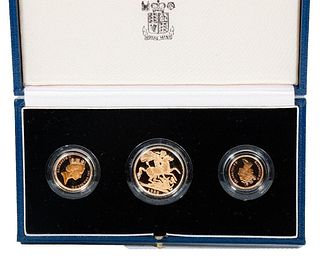 United Kingdom 1988 Gold proof box set