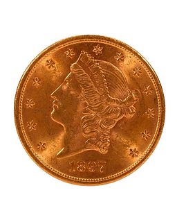 1897-S Gold Saint-Gaudens Twenty Dollar
