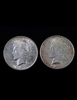 1923 & 1925 Silver Morgan Dollars