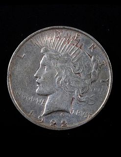 1922-D Peace Silver Dollar $1 US Coin